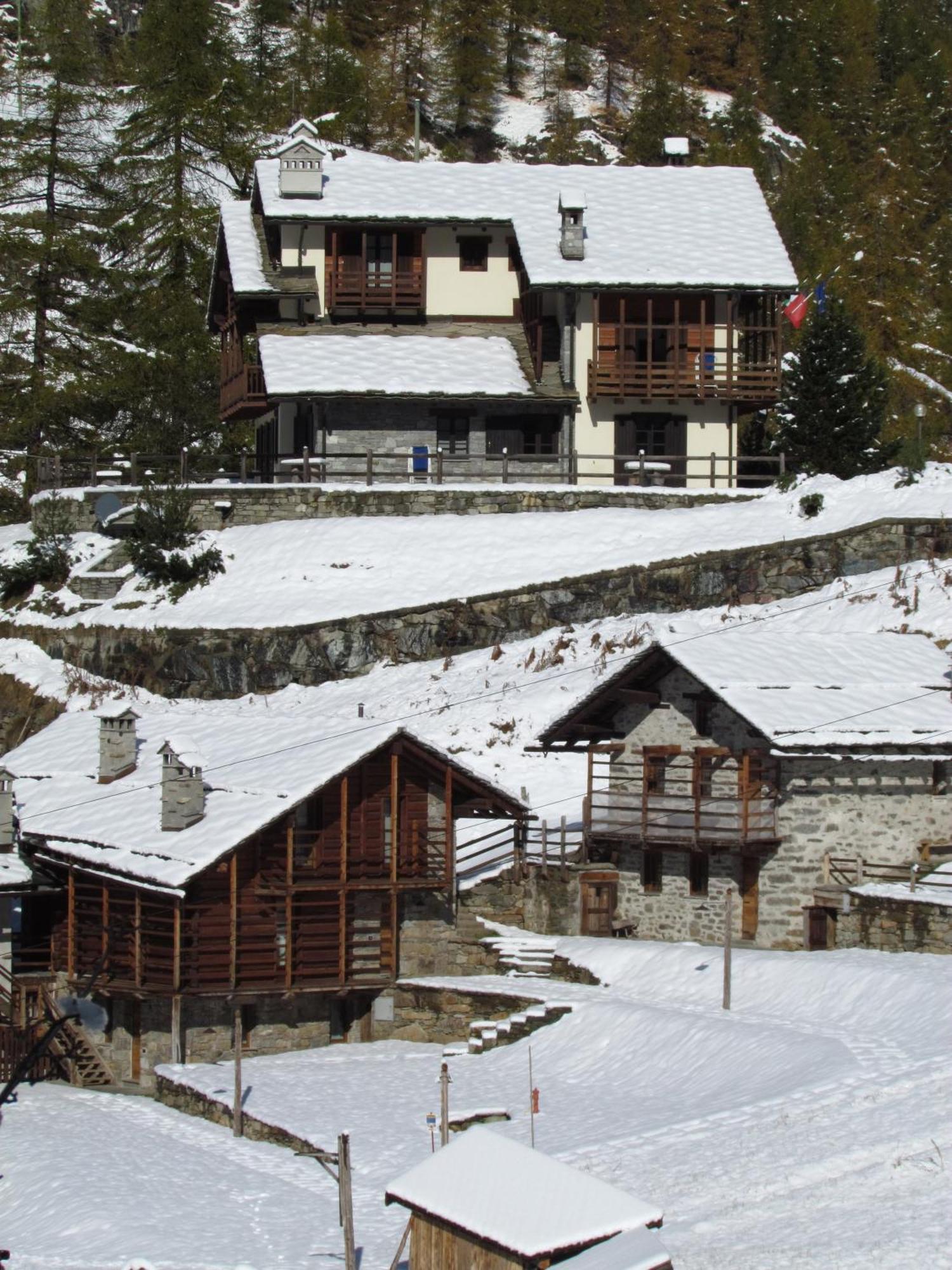Il Piccolo Residence Gressoney-la-Trinité Exteriör bild
